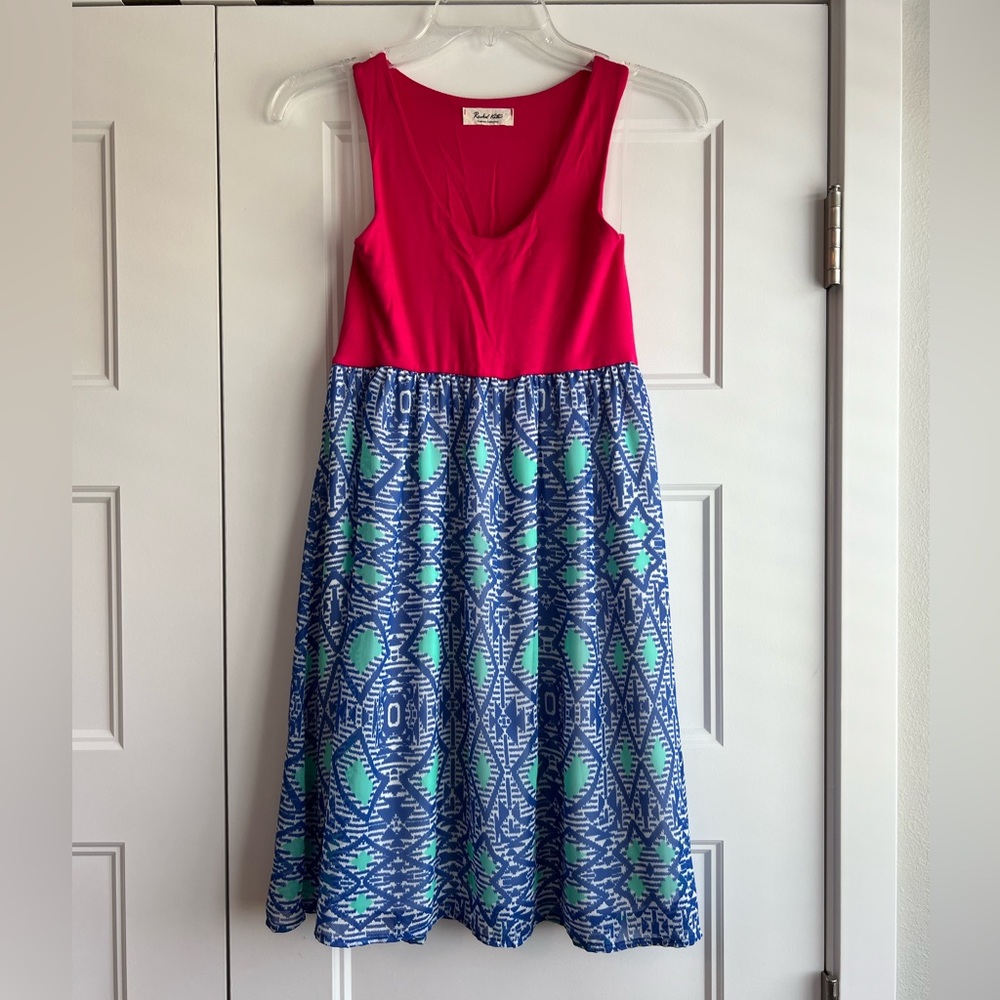 Pink‎ and Blue Sundress